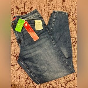GUESS Blue Denim Skinny Jeans.